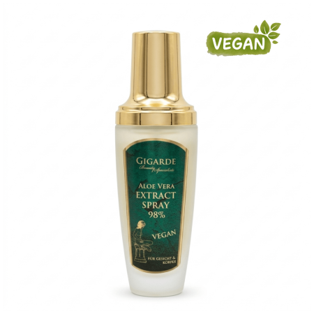 Aloe Vera Spray 98% Flasche mit Deckel